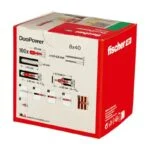 Taquetes de Nylon Multimaterial DuoPower de 8mm x 40mm Caja con 100 Piezas Fischer 535455 - Imagen 3