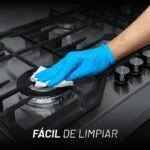 Parrilla Acero Inoxidable de 4 Quemadores Empotrable 59cm Nuur PARGA4AI - Imagen 8