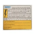 Caja de Control para Bomba de 2 HP 220V 15A Igoto REF-42 - Imagen 4