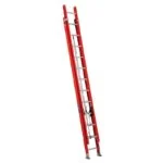 Escalera de Fibra de Vidrio de Extensión 20 Peldaños Tipo IA 5.23 metros Carga 225 Kg Escalumex FER-20