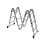 Escalera Articulada de Aluminio 12 Peldaños Tipo III 3.79 metros Carga 150 Kg Escalumex MEC-12-2