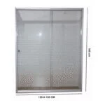 Cancel Ajustable de 130 a 150cm Izquierdo o Derecho, Altura 185cm KC1516B - Imagen 5