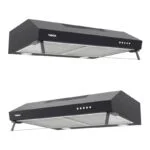 Pack Campana 60cm Negra con Parrilla Cristal 50cm Negra Teka PACK DUETTO CRYSTAL 60 - Imagen 5