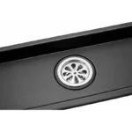 Coladera Rectangular 60cm Acero Inoxidable Negro Mate Meer RS1-1060 - Imagen 4