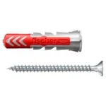8 Taquetes de Nylon + 8 Tornillos Multimaterial DuoPower de 8mm x 40mm Fischer 534998 - Imagen 2