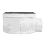 Cespol Bote Compacto Cuadrado Minimalista Rejilla Acero Inoxidable 1 Salida a 2" Fleximatic 2611 - Imagen 3