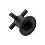 Juego de Manerales con Chapetón Negro Mate Meer MAN-007 - Imagen 2