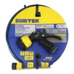 Manguera para Jardín Tejido Spider 3 Capas 1/2" 15 Metros con Pistola de Riego 130340 Surtek JM12S15 - Imagen 2