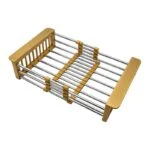 Paquete Fregadero de Empotrar Acero Inoxidable Dorado 84 x 48 x 20 cm con Monomando, Dispensador de Jabón y Escurridor de Platos Meer TS8448-3D - Imagen 3