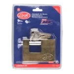 Candado de Acero para Cortina 80mm Lock L22C80ELBB - Imagen 5