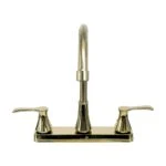 Mezcladora para Fregadero 8" ABS Brushed Gold Valmex VP80.020BG - Imagen 2