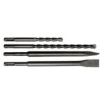 Set 12 Piezas de Accesorios SDS Plus con Maletin Gladiator BP 812K - Imagen 2