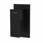 Monomando Empotrable para Regadera Negro Mate ROW Tecnobath TB41.101NEGRO