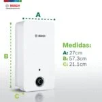 Calentador Instantáneo para 1 Servicio Gas Natural Balanz 7 Bosch 7733500014 - Imagen 5