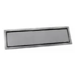 Coladera Rectangular 30cm Acero Inoxidable Satinado Meer RS2-1030 - Imagen 2
