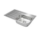 Fregadero Empotrar 80 x 51 cm 1 Tarja 1 Escurridero Izquierdo Total Galaxy 800 T-XP Teka 08911132 - Imagen 3