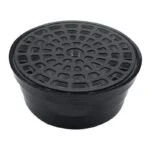 Coladera Universal Redonda Rejilla ABS Negro Mate Fleximatic 2259N - Imagen 3