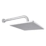 Regadera de Plato Cuadrado 22cm con Brazo y Chapetón Urrea 2261B
