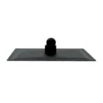 Regadera Padua Cuadrada 20 cm Negro Mate Metalflu 10897 - Imagen 3