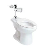 Paquete Institucional Taza NAO17 + Fluxometro de Baterías + Asiento NAO17 FB-3.5