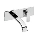 Monomando de Lavabo a Pared Vertika Cromo EP-3007 Helvex