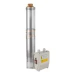 Bomba Sumergible Acero Inoxidable Tipo Bala 3 HP con Caja de Control 220V Igoto TBA220-3