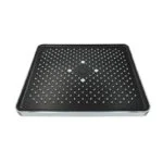Regadera Rectangular 26X24cm Cromo/Negro RT3002C - Imagen 2