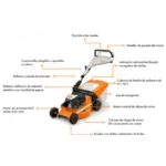 Cortacésped a Gasolina con Tracción 127 CC Stihl RM 253.3 T - Imagen 3