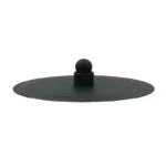 Regadera Padua Redonda 20 cm Negro Mate Metalflu 10892 - Imagen 3