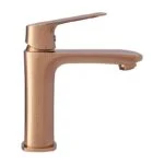 Monomando Corto para Lavabo Cassia Rose Gold Champagne Urrea 9433LU.7 - Imagen 3