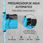 Kit Calentador Instantáneo 8 l/min + Bomba Presurizadora 1/6 HP Nuur - Imagen 6