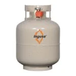 Cilindro Portátil para Gas 9 kg con Válvula QCC Ingusa