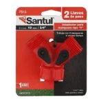 Conector para Manguera 2 Salidas Tipo "Y" con Llave de Paso 3/4" (19mm) Santul 7513 - Imagen 3