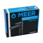 Monomando para Lavabo Negro Mate Meer MZM4145 - Imagen 5