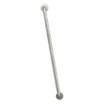Barra Recta de Seguridad 700 mm Acero Inoxidable Helvex B-700-S