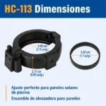 Abrazadera HC-113 para Panel Solar 114835 - Imagen 3
