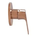 Monomando Sencillo para Regadera o Tina Cassia Rose Gold Champagne Urrea 9437LU.7 - Imagen 3