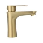 Monomando Corto para Lavabo Dorado Dica 4437.5 - Imagen 4