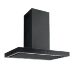 Campana Acero Inoxidable de Isla Negro 90cm Nuur CAMEXIS90ADIN