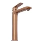 Monomando Alto para Lavabo Cassia Rose Gold Champagne Urrea 9435LU.7 - Imagen 2