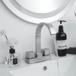 Mezcladora para Lavabo 4" Cromo Solvex SP-40060 - Imagen 2