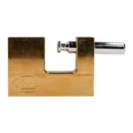 Candado de Acero para Cortina 80mm Lock L22C80ELBB - Imagen 2