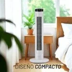 Ventilador de Torre 36" 3 Velocidades 45W Nuur VENTI36TOR - Imagen 4