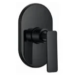 Monomando para Regadera Negro Mate Meer MZR-011M