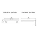 Jabonera Cromo Access Helvex ACC-108 - Imagen 3