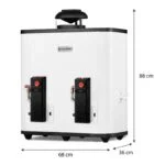 Calentador de Paso de Rápida Recuperación Poderus 15 l/m Gas LP COXDP-15 Calorex - Imagen 3