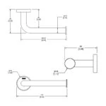 Portapapel Tubular Aura TUB-17-AU Helvex - Imagen 3