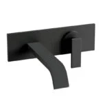 Monomando de Lavabo a Pared Vertika Ebano EP-3007-EB Helvex