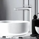 Monomando Alto para Lavabo Cromo Platinum Valmex VP14.031 - Imagen 2