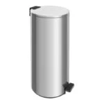 Basurero Loop de Acero Inoxidable con Pedal 30 Litros Tramontina 94547030